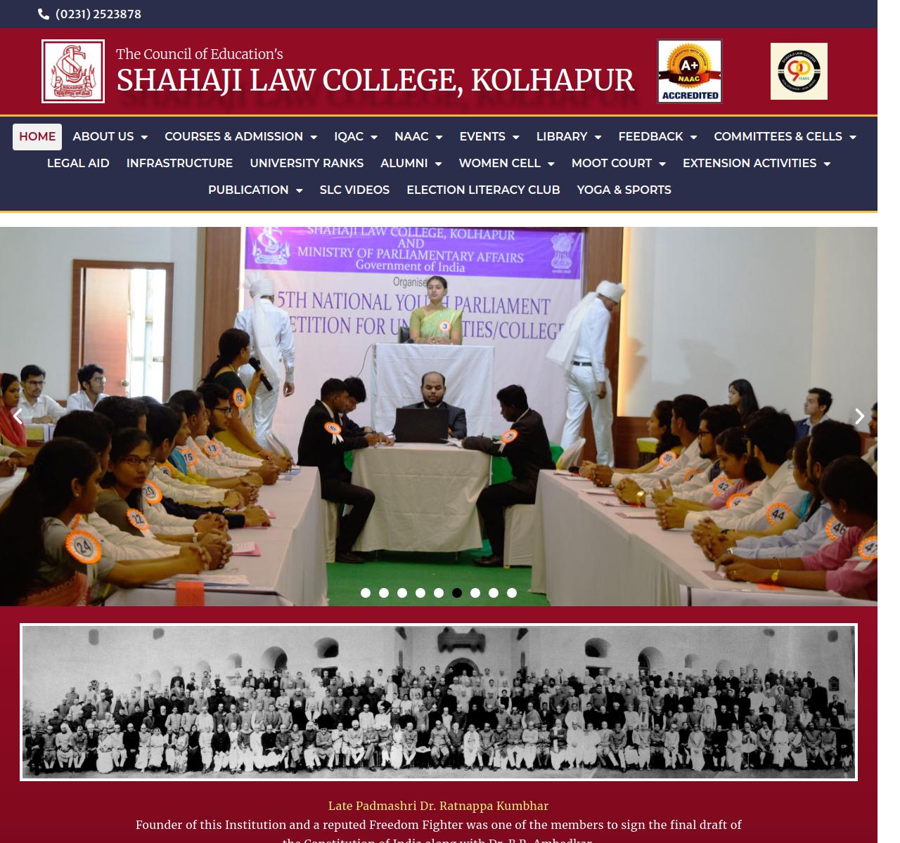 College Website