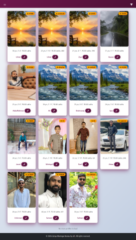 Matrimonial Bureau App